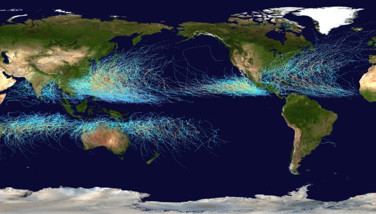 CLIMATE CHANGE ON TROPICAL CYCLONES  IN TC REGION